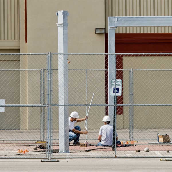 how long can i lease the temporary fence for my work site or event in Scarsdale NY